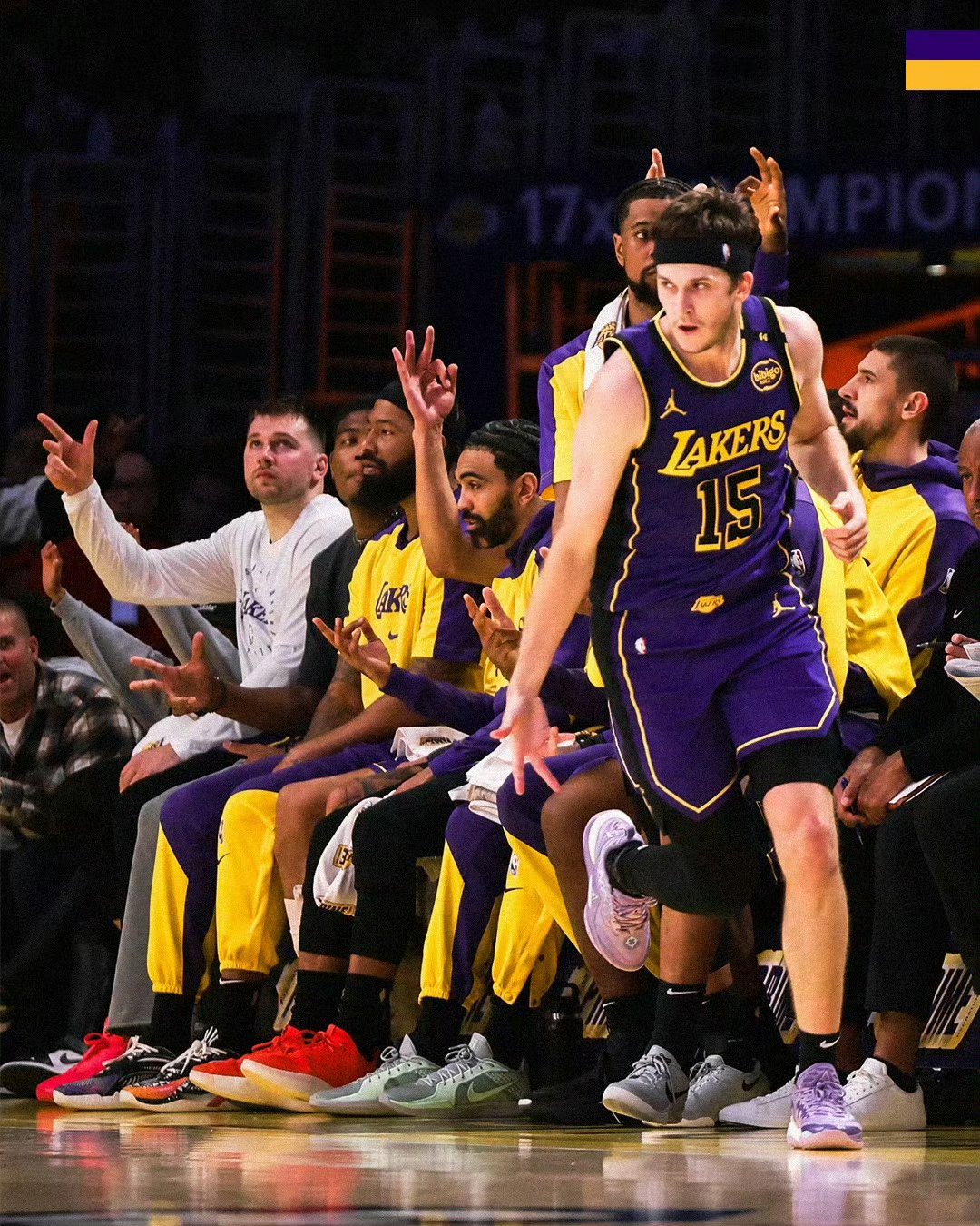 湖人完胜江苏队,约基奇关键制胜 湖人完胜江苏队,约基奇关键制胜